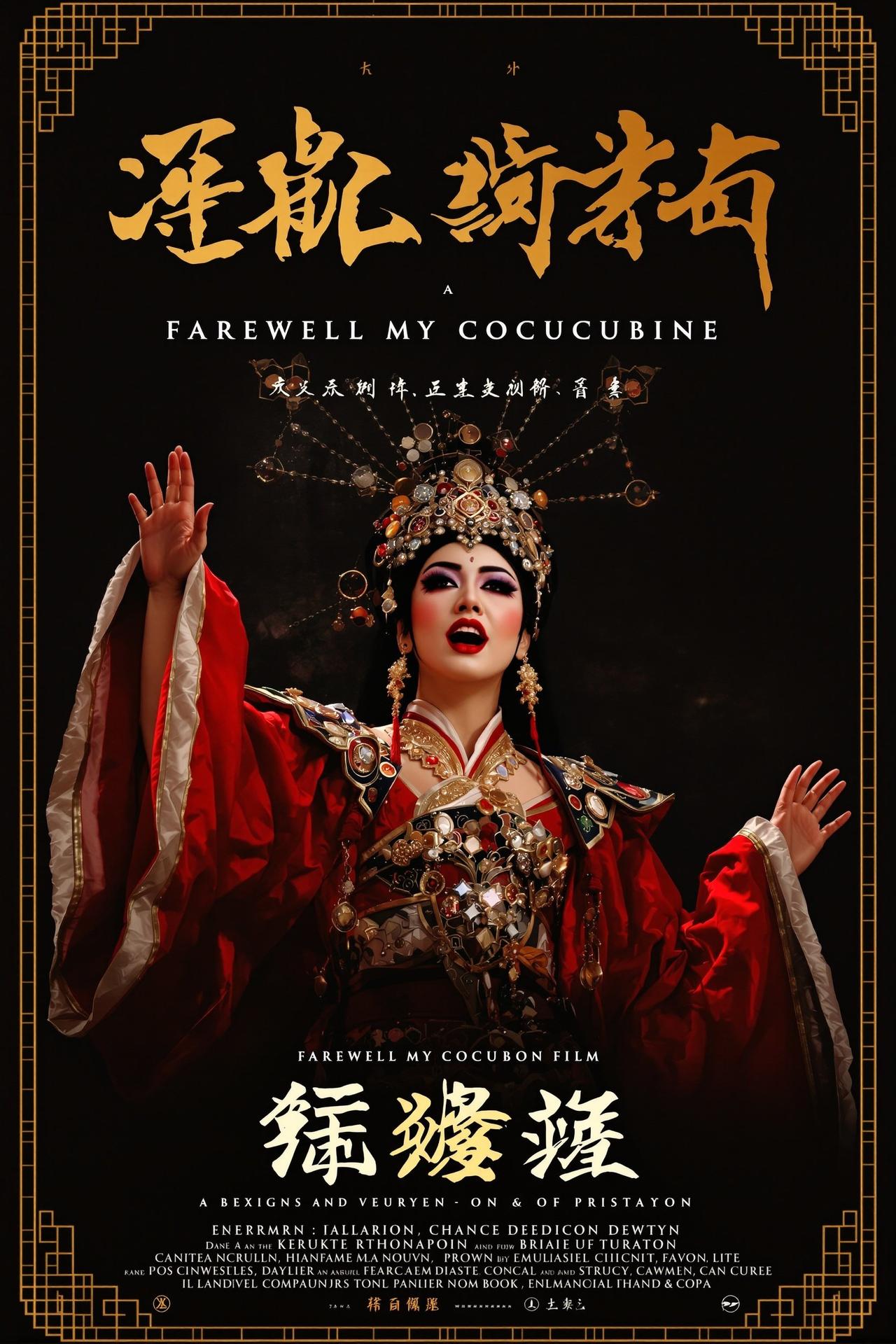 霸王别姬海报 - 桔子影院